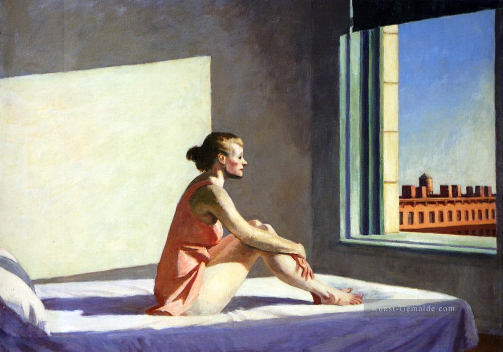 Morgensonne Edward Hopper Ölgemälde
